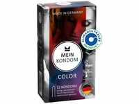 MEIN KONDOM Color Kondome 12er Packung - Vegan - Klimaneutral - Fair Rubber -...