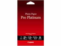Canon PT-101 Pro Platinum Fotopapier - 10 x 15 cm, 50 Blatt (300 g/qm) für