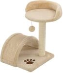 vidaXL Katzen-Kratzbaum Sisal 40 cm Beige und Braun