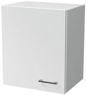 Flex-Well H&auml;ngeschrank K&uuml;che - 50 cm breit - Wei&szlig; &ndash; Toska