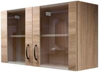 Flex-Well Glas-H&auml;ngeschrank HERNE - Oberschrank vielseitig einsetzbar -...