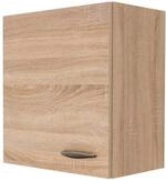 Flex-Well K&uuml;chen-H&auml;ngeschrank HERNE - Oberschrank - 1-t&uuml;rig - Breite 50 cm - Eiche