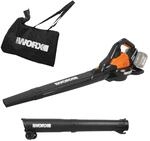 WORX WG583E.9 Akku-Laubbl&auml;ser/Laubsauger 40V(2x20V), 2 in 1 zum Laub Zusammenkehren