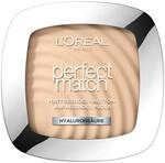 L'Or&eacute;al Paris Puder Make up, Mattierendes Kompaktpuder mit LSF 8, Inkl. Spiegel und