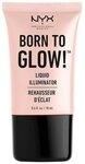 NYX Professional Makeup Born to Glow Liquid Illuminator, Fl&uuml;ssiges Schimmer Makeup,