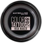 Maybelline New York, Color Tattoo CremeGel Lidschatten 53 G, 190 Risk Maker, Schwarz,