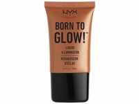 NYX Professional Makeup Born to Glow Liquid Illuminator, Flüssiges Schimmer Makeup,