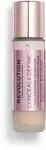 Makeup Revolution, Conceal & Define Grundierung, F6, 23ml