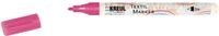 KREUL 90663 - Textil Marker fine, Pink, Strichst&auml;rke circa 1 bis 2 mm, Stoffmalstift