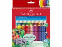 Faber-Castell 112449 - Buntstift Set Colour Grip 48er Stück Kartonetui