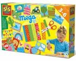 SES Creative | Schneideset f&uuml;r Kinder ab 3 Jahre | Lernspiel mit Kinderschere & 48