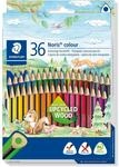 STAEDTLER Buntstifte Noris colour, ergonomisches Dreikantformat, rutschfeste