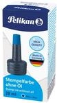 Pelikan Stempelfarbe 4K, ohne &Ouml;l, 28 ml, Blau, 1 St&uuml;ck