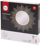 Rayher 62916000 Bastelset Sonnenspiegel mit Holzstrahlen, klein, Gesamtdurchmesser 32