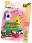 folia 607 - Block mit farbig sortiertem Fotokarton, DIN A3, 10 Blatt, 300 g/qm,