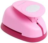 efco 1793032 Stanzer L, oval gezahnt Motivstanzer, Kern: Metall, Pink, 9,5 x 6,5 x 6