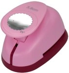 efco 1793109 Stanzer L, Kreis gezahnt 1,5 Zoll Motivstanzer, Kern: Metall, Pink, 9,5