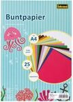 Idena Buntpapier A4 25 Blatt,sort. ungummiert