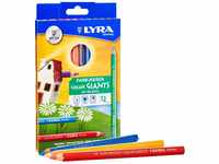 LYRA 3941120 Farb-Riesen Kartonetui mit 12 Farbstiften, Sortiert