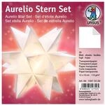 Ursus 15875500 - Faltbl&auml;tter Aurelio Stern uni, wei&szlig;, 33 Blatt, aus