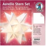 Ursus 15875100 - Faltbl&auml;tter Aurelio Stern uni, wei&szlig;, 33 Blatt, aus