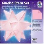 Ursus 15875026 - Faltbl&auml;tter Aurelio Stern uni, rosa, 33 Blatt, aus