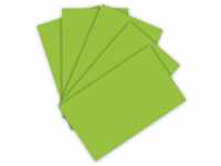 folia 6350 - Tonpapier 130 g/m², Tonzeichenpapier in maigrün, DIN A3, 50 Bogen, als