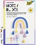 folia 48249 - Motivblock Basics Intensiv, 270 g/qm, ca. 24 x 34 cm, 20 Blatt sortiert