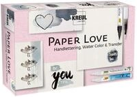 KREUL 49933 - Paper Love, Kreativ Set f&uuml;r alle Papierliebhaber, Masking Marker fine,