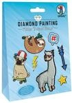 Ursus 43500005 - Diamond Painting Animal, Stickern mit funkelnden Diamanten, Set mit