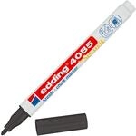 edding 4085 Kreidemarker - schwarz - 1 Kreidestift - Rundspitze 1-2 mm - d&uuml;nner