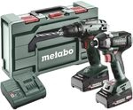 Metabo Combo Set 2.8.1 18V Akku-Maschinen im Set 18V (Maschinenset: Bohrschrauber BS