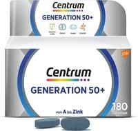 Multivitamin - Centrum Generation 50+ Hochwertiges Nahrungserg&auml;nzungsmittel mit