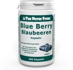 Blue Berry Blaubeeren Kapseln 200 Stk. zur Versorgung mit Blaubeeren-Konzentrat,