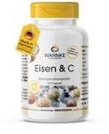 Eisen mit Vitamin C - Eisen Komplex mit Vitamin B12, Biotin & Vitamin C - vegan...