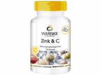 Zink + Vitamin C - 300mg Vitamin C und 5mg Zink pro Kapsel - vegan &...