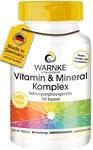 Vitamin A-Z - 100 Kapseln - Multivitamin Kapseln mit 18 Vitaminen und...