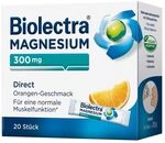Biolectra Magnesium 300 mg direct Orangengeschmack Pellets in Sticks, 20 St....
