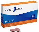 Zink + C MensSana &ndash; 30 Lutschtabletten &ndash; Zink mit Vitamin C f&uuml;r das...