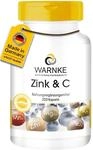 Zink + Vitamin C - 300mg Vitamin C und 5mg Zink pro Kapsel - 250 Kapseln -