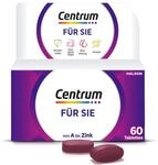 Multivitamin - Centrum F&uuml;r Sie, 60 St. - Hochwertiges Nahrungserg&auml;nzungsmittel mit