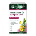 H&uuml;bner Nachtkerzen&ouml;l Kompakt | Hochdosiert, 1000mg | Hautgesundheit & Schutz | 90
