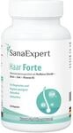 SanaExpert&reg; Haar Forte - Das Original - Haar Vitamine mit Biotin hochdosiert, Zink,