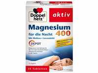 Doppelherz Magnesium 400 für die Nacht mit Melisse und Lavendelöl –...