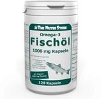 Omega-3 Fisch&ouml;l 1000 mg Kapseln 120 Stk. -Zur Versorgung mit mehrfach...