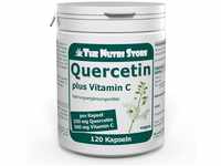 QUERCETIN 250 mg plus Vitamin C 300 mg Kapseln 120 St