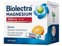 Biolectra Magnesium 400 mg Direct Sticks Orange, 40 Stück: Für eine normale
