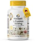 L-Theanin 500mg - 60 Tabletten - hochdosiert & vegan - Aminos&auml;ure | Warnke