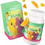 Vitamin D3 K2 Kinder Kautabletten f&uuml;r 120 Tage - 100% Vegan und Zuckerfrei -...