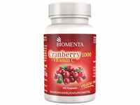 BIOMENTA Cranberry 1000 – 60 Cranberry Kapseln hochdosiert - 1000 mg Cranberry